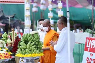 ประมวลภาพพิธีบวงสรวงสมโภช ครบ ๓๓ ปี วัดจุฬามณี ปี ๒๕๖๕