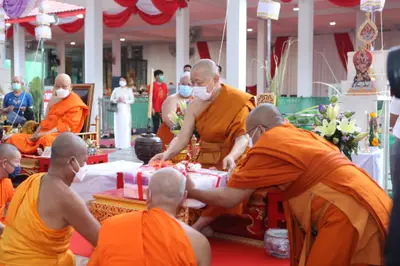 ประมวลภาพพิธีบวงสรวงสมโภช ครบ ๓๓ ปี วัดจุฬามณี ปี ๒๕๖๕