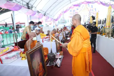 ประมวลภาพพิธีบวงสรวงสมโภช ครบ ๓๓ ปี วัดจุฬามณี ปี ๒๕๖๕