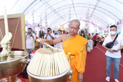 ประมวลภาพพิธีบวงสรวงสมโภช ครบ ๓๓ ปี วัดจุฬามณี ปี ๒๕๖๕