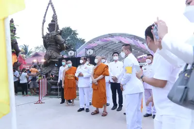 ประมวลภาพพิธีบวงสรวงสมโภช ครบ ๓๓ ปี วัดจุฬามณี ปี ๒๕๖๕