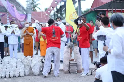 ประมวลภาพพิธีบวงสรวงสมโภช ครบ ๓๓ ปี วัดจุฬามณี ปี ๒๕๖๕