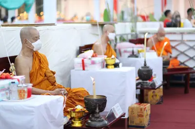 ประมวลภาพพิธีบวงสรวงสมโภช ครบ ๓๓ ปี วัดจุฬามณี ปี ๒๕๖๕
