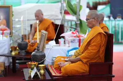 ประมวลภาพพิธีบวงสรวงสมโภช ครบ ๓๓ ปี วัดจุฬามณี ปี ๒๕๖๕