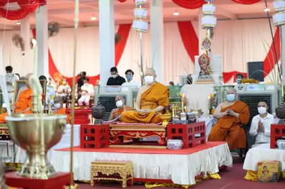 ประมวลภาพพิธีบวงสรวงสมโภช ครบ ๓๓ ปี วัดจุฬามณี ปี ๒๕๖๕