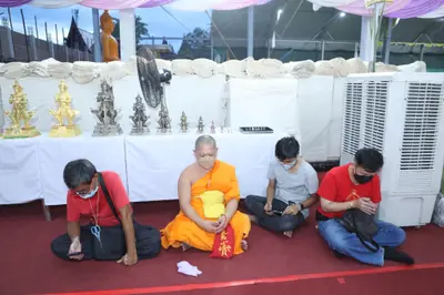 ประมวลภาพพิธีบวงสรวงสมโภช ครบ ๓๓ ปี วัดจุฬามณี ปี ๒๕๖๕