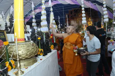 ประมวลภาพพิธีบวงสรวงสมโภช ครบ ๓๓ ปี วัดจุฬามณี ปี ๒๕๖๕