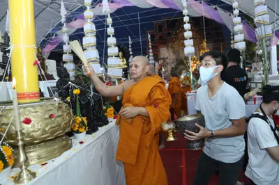 ประมวลภาพพิธีบวงสรวงสมโภช ครบ ๓๓ ปี วัดจุฬามณี ปี ๒๕๖๕