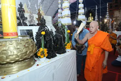 ประมวลภาพพิธีบวงสรวงสมโภช ครบ ๓๓ ปี วัดจุฬามณี ปี ๒๕๖๕