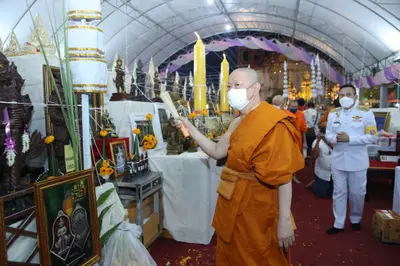 ประมวลภาพพิธีบวงสรวงสมโภช ครบ ๓๓ ปี วัดจุฬามณี ปี ๒๕๖๕
