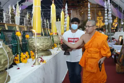 ประมวลภาพพิธีบวงสรวงสมโภช ครบ ๓๓ ปี วัดจุฬามณี ปี ๒๕๖๕