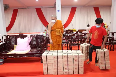 ประมวลภาพพิธีบวงสรวงสมโภช ครบ ๓๓ ปี วัดจุฬามณี ปี ๒๕๖๕