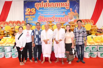 ประมวลภาพพิธีอุปสมบทหมู่ วัดจุฬามณี ปี ๒๕๖๕
