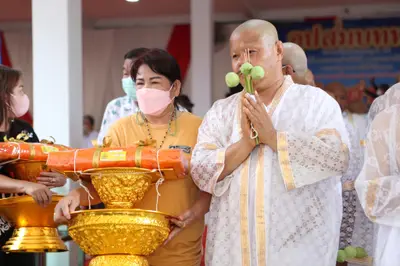 ประมวลภาพพิธีอุปสมบทหมู่ วัดจุฬามณี ปี ๒๕๖๕