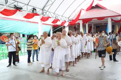 ประมวลภาพพิธีอุปสมบทหมู่ วัดจุฬามณี ปี ๒๕๖๕