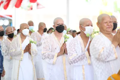 ประมวลภาพพิธีอุปสมบทหมู่ วัดจุฬามณี ปี ๒๕๖๕