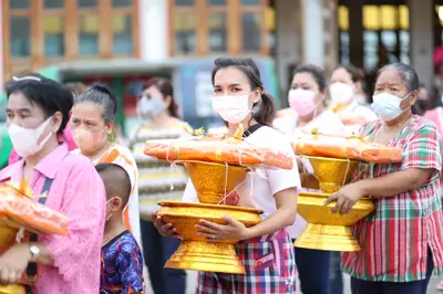 ประมวลภาพพิธีอุปสมบทหมู่ วัดจุฬามณี ปี ๒๕๖๕