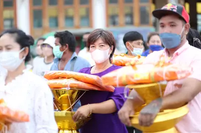 ประมวลภาพพิธีอุปสมบทหมู่ วัดจุฬามณี ปี ๒๕๖๕
