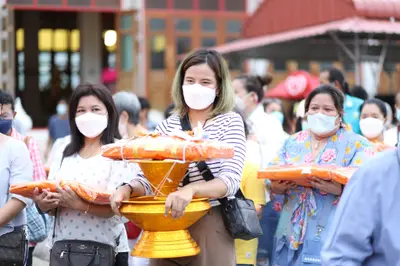 ประมวลภาพพิธีอุปสมบทหมู่ วัดจุฬามณี ปี ๒๕๖๕