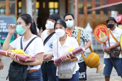 ประมวลภาพพิธีอุปสมบทหมู่ วัดจุฬามณี ปี ๒๕๖๕