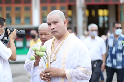 ประมวลภาพพิธีอุปสมบทหมู่ วัดจุฬามณี ปี ๒๕๖๕
