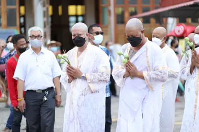 ประมวลภาพพิธีอุปสมบทหมู่ วัดจุฬามณี ปี ๒๕๖๕