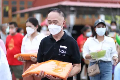 ประมวลภาพพิธีอุปสมบทหมู่ วัดจุฬามณี ปี ๒๕๖๕
