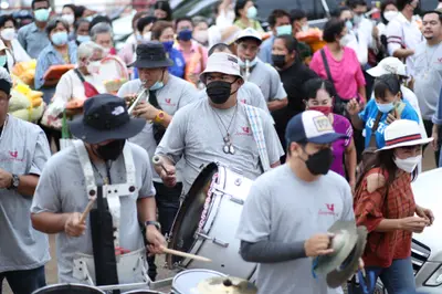 ประมวลภาพพิธีอุปสมบทหมู่ วัดจุฬามณี ปี ๒๕๖๕