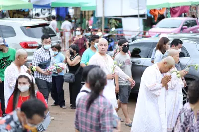 ประมวลภาพพิธีอุปสมบทหมู่ วัดจุฬามณี ปี ๒๕๖๕