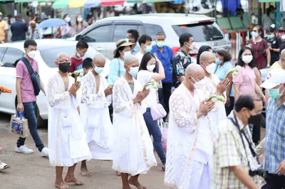 ประมวลภาพพิธีอุปสมบทหมู่ วัดจุฬามณี ปี ๒๕๖๕