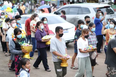 ประมวลภาพพิธีอุปสมบทหมู่ วัดจุฬามณี ปี ๒๕๖๕