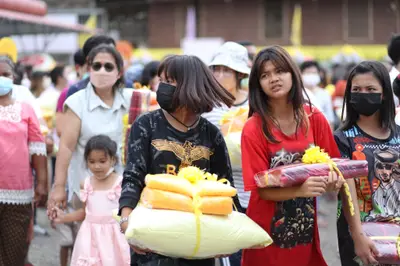 ประมวลภาพพิธีอุปสมบทหมู่ วัดจุฬามณี ปี ๒๕๖๕