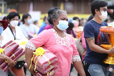 ประมวลภาพพิธีอุปสมบทหมู่ วัดจุฬามณี ปี ๒๕๖๕