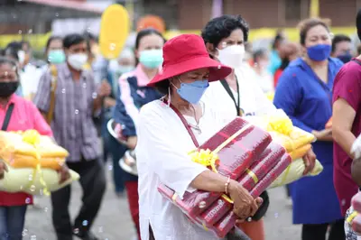 ประมวลภาพพิธีอุปสมบทหมู่ วัดจุฬามณี ปี ๒๕๖๕