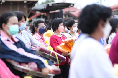 ประมวลภาพพิธีอุปสมบทหมู่ วัดจุฬามณี ปี ๒๕๖๕