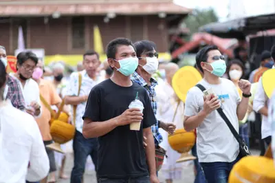 ประมวลภาพพิธีอุปสมบทหมู่ วัดจุฬามณี ปี ๒๕๖๕