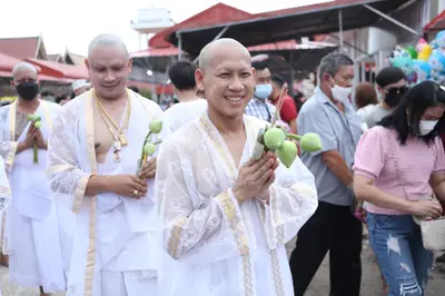 ประมวลภาพพิธีอุปสมบทหมู่ วัดจุฬามณี ปี ๒๕๖๕