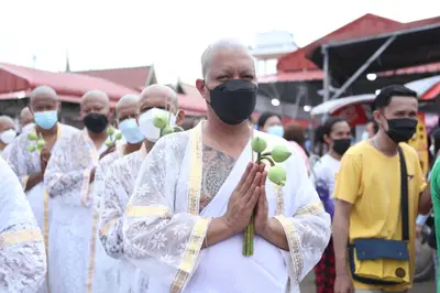 ประมวลภาพพิธีอุปสมบทหมู่ วัดจุฬามณี ปี ๒๕๖๕