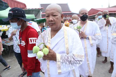 ประมวลภาพพิธีอุปสมบทหมู่ วัดจุฬามณี ปี ๒๕๖๕