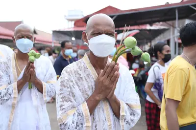 ประมวลภาพพิธีอุปสมบทหมู่ วัดจุฬามณี ปี ๒๕๖๕