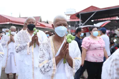 ประมวลภาพพิธีอุปสมบทหมู่ วัดจุฬามณี ปี ๒๕๖๕