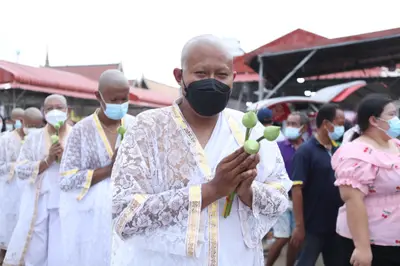 ประมวลภาพพิธีอุปสมบทหมู่ วัดจุฬามณี ปี ๒๕๖๕