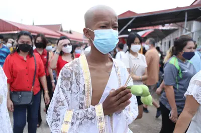 ประมวลภาพพิธีอุปสมบทหมู่ วัดจุฬามณี ปี ๒๕๖๕