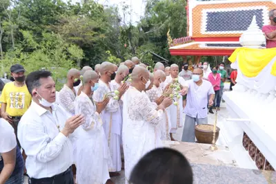ประมวลภาพพิธีอุปสมบทหมู่ วัดจุฬามณี ปี ๒๕๖๕