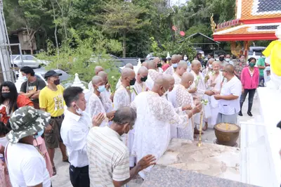 ประมวลภาพพิธีอุปสมบทหมู่ วัดจุฬามณี ปี ๒๕๖๕