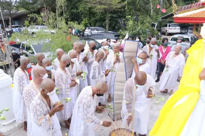 ประมวลภาพพิธีอุปสมบทหมู่ วัดจุฬามณี ปี ๒๕๖๕