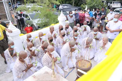 ประมวลภาพพิธีอุปสมบทหมู่ วัดจุฬามณี ปี ๒๕๖๕