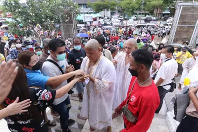 ประมวลภาพพิธีอุปสมบทหมู่ วัดจุฬามณี ปี ๒๕๖๕