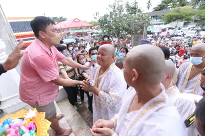 ประมวลภาพพิธีอุปสมบทหมู่ วัดจุฬามณี ปี ๒๕๖๕