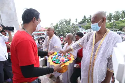ประมวลภาพพิธีอุปสมบทหมู่ วัดจุฬามณี ปี ๒๕๖๕